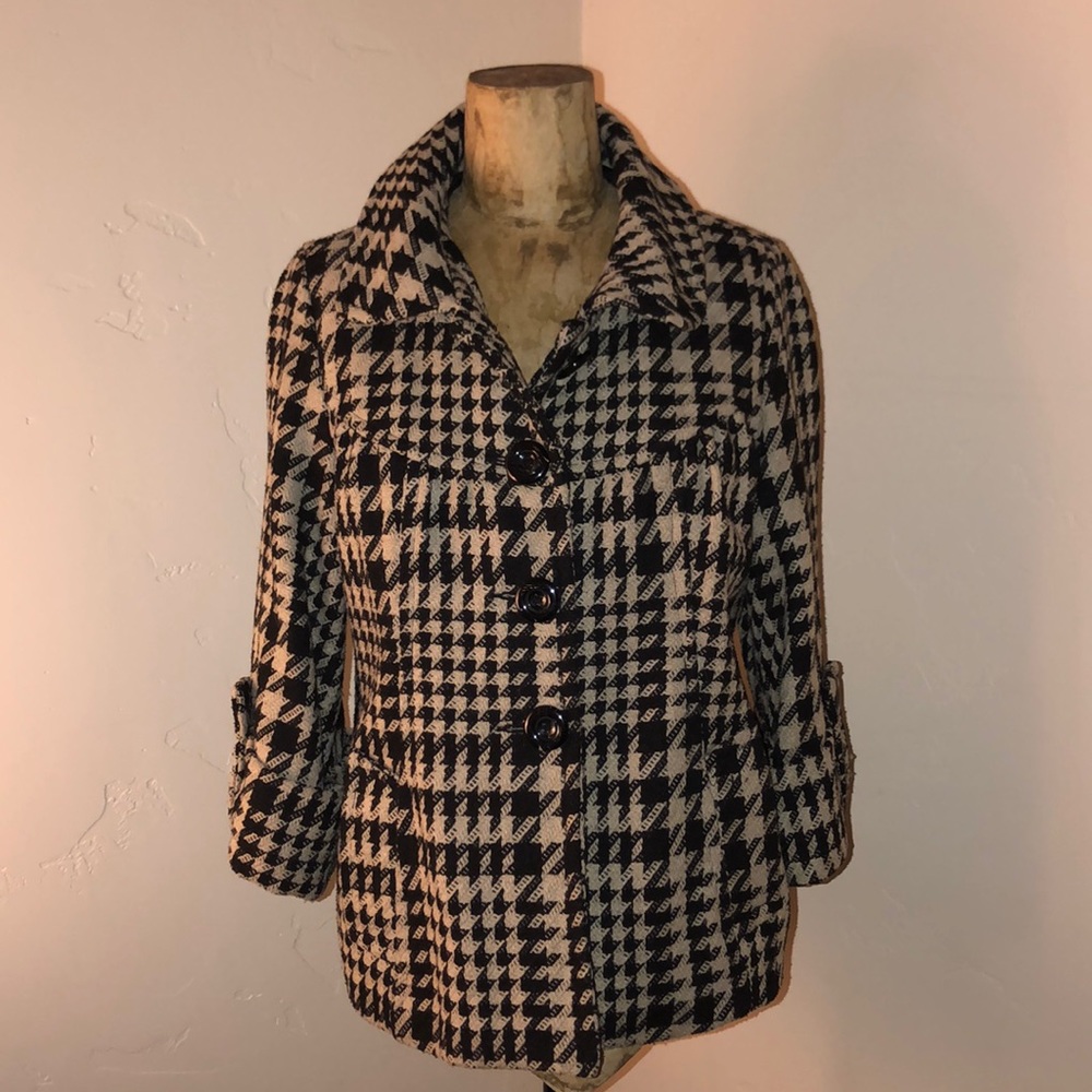 Houndstooth Atmosphere Jacket - image 1
